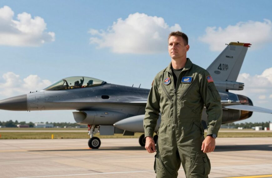 Ile zarabia pilot wojskowy F-16 — pensja, naloty, dodatki i ścieżka awansu