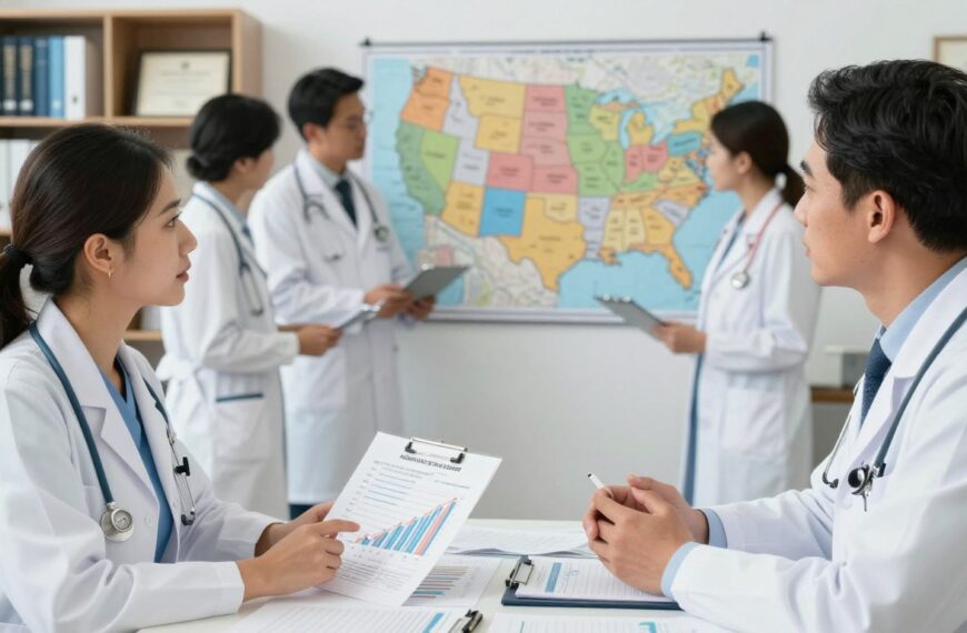 Ile zarabia lekarz w USA