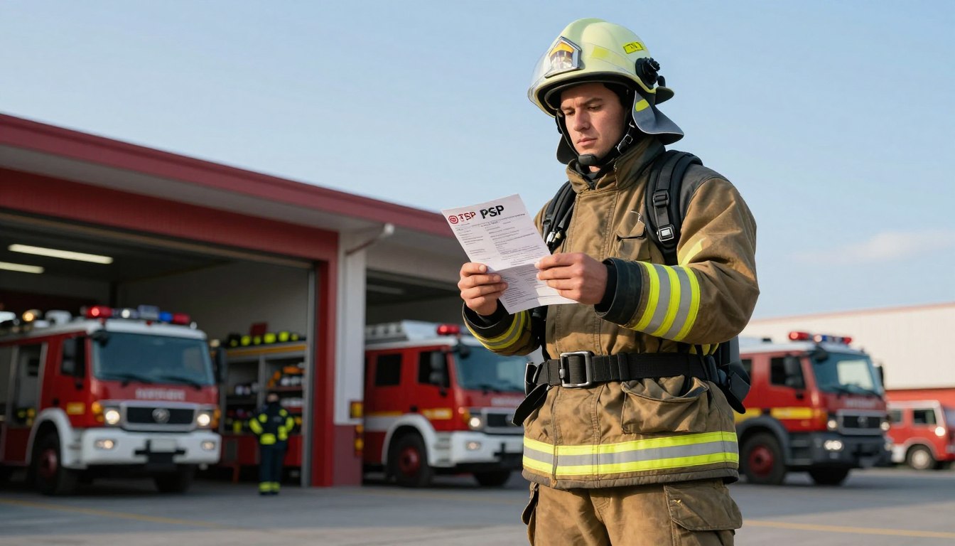 Ile zarabia strażak PSP