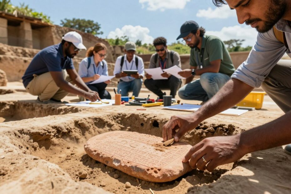 W jaki sposób archeolodzy wspomagają pracę historyków