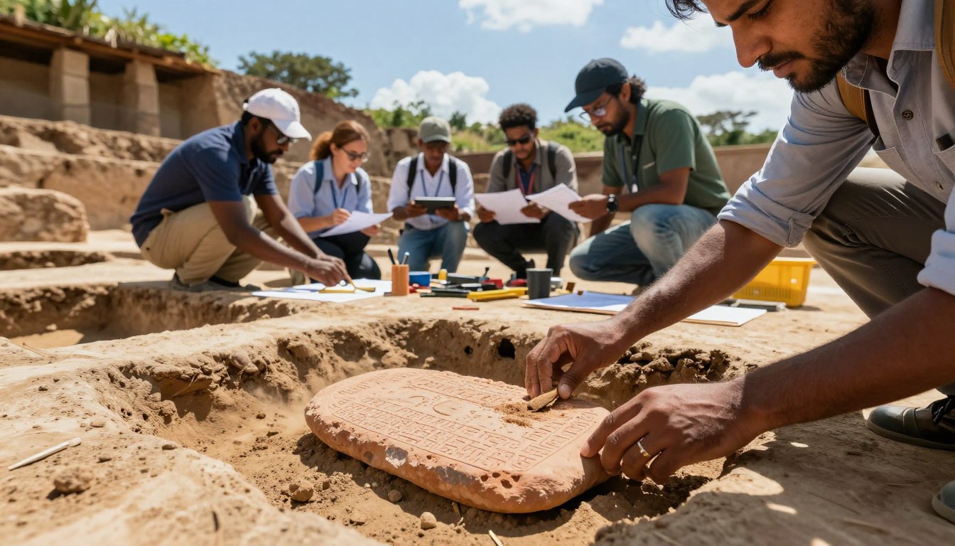 W jaki sposób archeolodzy wspomagają pracę historyków